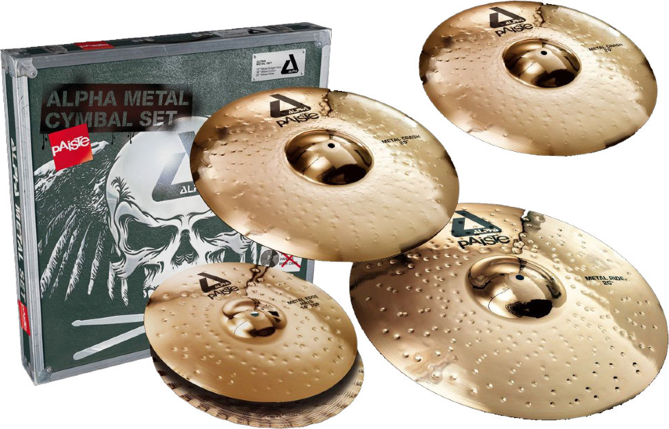 PAISTE Alpha B Metal Set