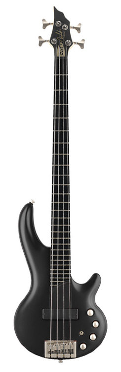 CORT CURBOW4 BK бас-гитара, 4-х струнная, Black (черная)