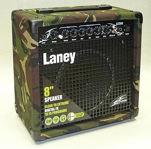 LANEY LX20DCAMO Комбо для электрогитары