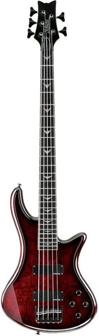 SCHECTER STILETTO EXTREME-5 BCH Бас-гитара