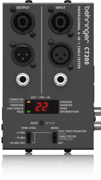 Behringer CT200 КАБЕЛЬ-ТЕСТЕР