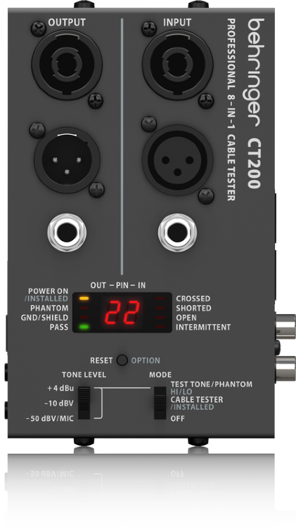 Behringer CT200 КАБЕЛЬ-ТЕСТЕР