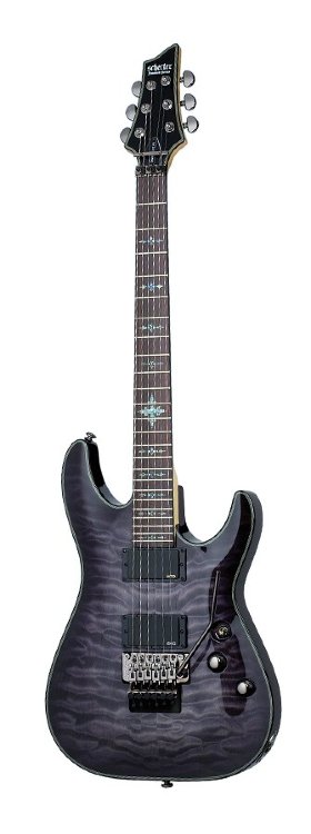 SCHECTER Damien Elite FR STBLK Электрогитара