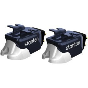 STANTON 500V3TWIN Подобранная пара картриджей, частоты 20-17000 Гц, сигнал 4,6 мВ, разделение каналов 28 дБ, трековое усилие 2-5 г, сферическая игла 0,7 мм, вес 5,5 г, предпочтителен для Hip-hop/Scratch DJs, Beginner DJs, Hi-Fi