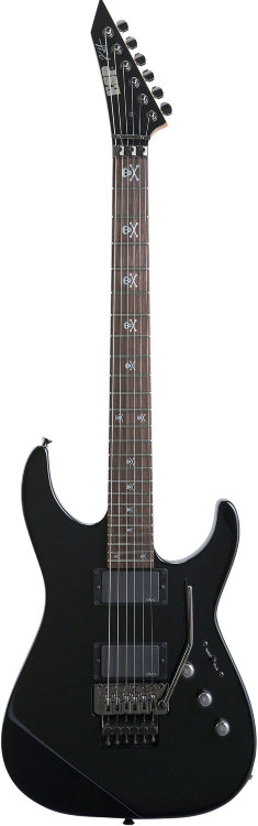 ESP KH-2 NECK THRU STD BLACK Электрогитара