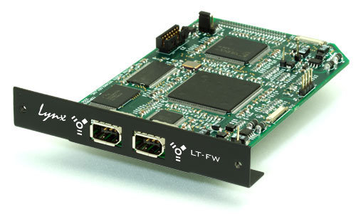 LYNXSTUDIO LTFW Карта расширения (L-Slot совместимый интерфейс) FireWire для конверторов Aurora 16 и Aurora 8. Dcтраивается в корпус Aurora (собственного питания не имеет).