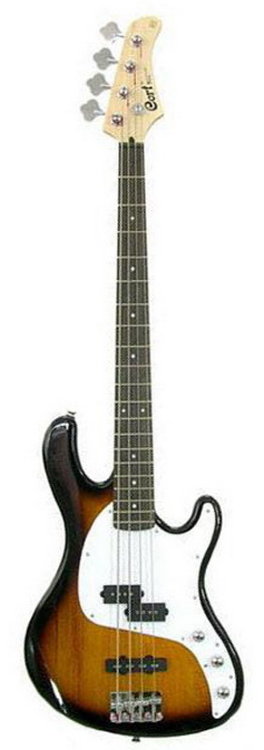 CORT GB-PJ 2T бас-гитара, 4-х струнная, 2 Tone (2-х тоновый санберст)