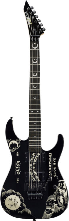 ESP KH-2 OUIJA BLACK Электрогитара