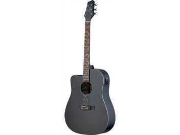 STAGG SA30DCE-BK LH Электроакустическая гитара 