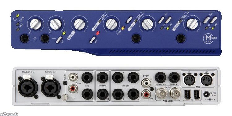 DIGIDESIGN MBOX 2 PRO FireWire аудио интерфейс, 2 микр. преампа, 2х6 аналоговых вх./вых., 2 DI входа, MIDI I/O, 4 аналоговых входа/6 выходов, выходы на мониторы и наушники, S/PDIF, WordClock, MIDI вх./вых., ProTools LE