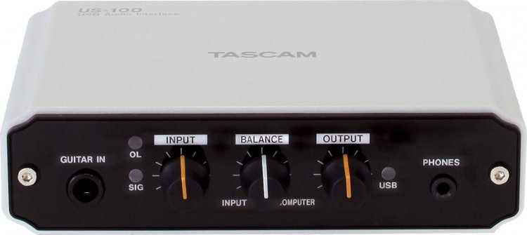 Tascam US-100 Аудиоинтерфейс