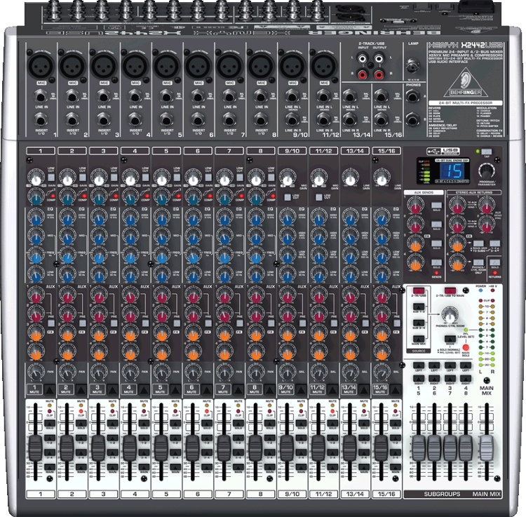 BEHRINGER XENYX X2442USB Микшерный пульт