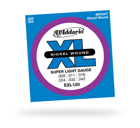 D`ADDARIO EXL120 Комплект струн для электрогитары