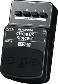 BEHRINGER CC300 Chorus space-c Педаль эффектов