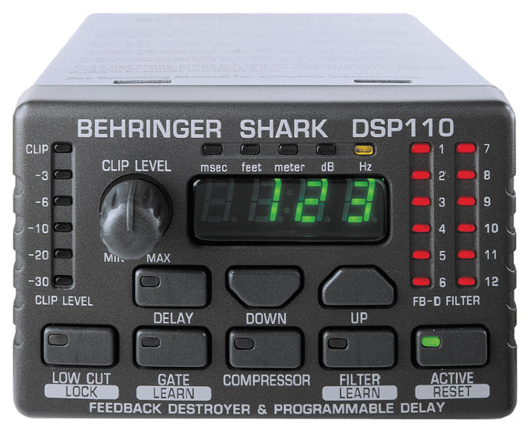 BEHRINGER SHARK DSP110 Подавитель обратной связи