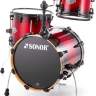 SONOR SEF 11 Jungle Set WM 13076 Red Sparkle Burst Ударная установка