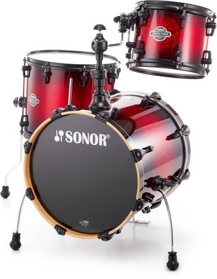 SONOR SEF 11 Jungle Set WM 13076 Red Sparkle Burst Ударная установка