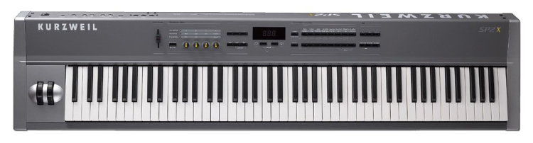 KURZWEIL SP2X Концертный синтезатор 88 взвеш.кл. 64 тембра, 2 проц эффектов 150 алгоритмов, 64гол.полифония, USB