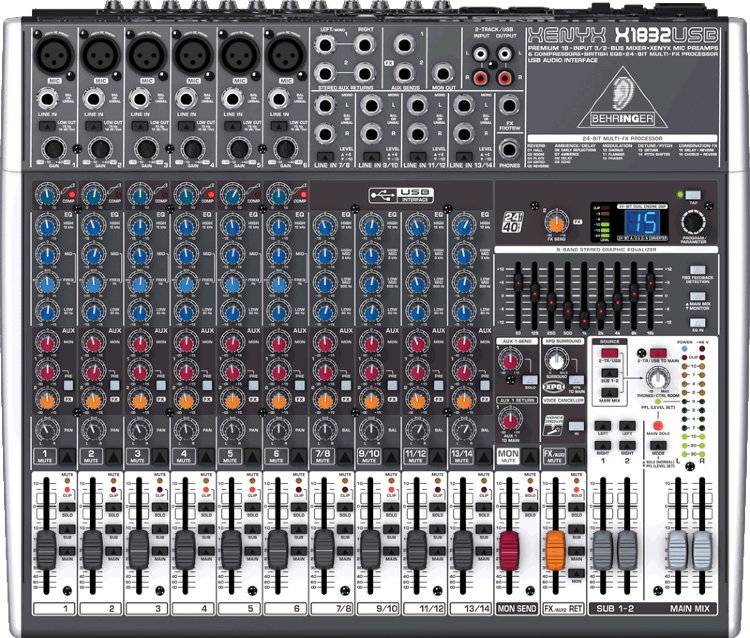 BEHRINGER XENYX X1832USB Микшерный пульт