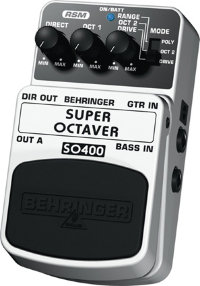 BEHRINGER SO400 Super octaver Педаль эффектов