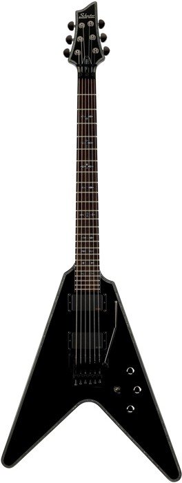 SCHECTER HELLRAISER V-1 BLK Электрогитара