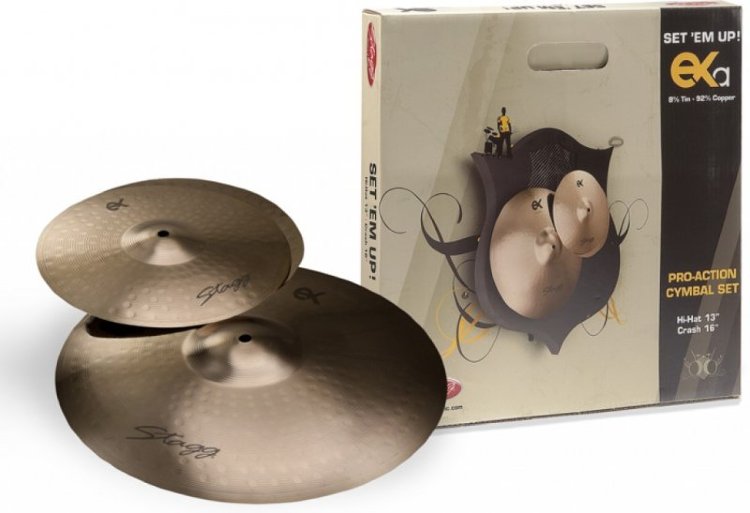 STAGG EXA SET Комплект тарелок 