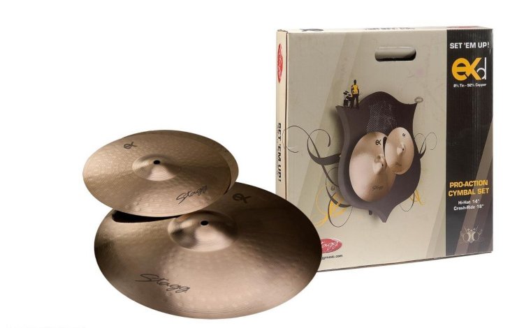 STAGG EXD SET Комплект тарелок 