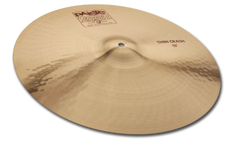 PAISTE 17" Thin Crash 2002 Тарелка 