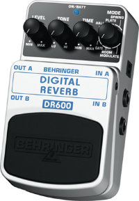 BEHRINGER DR600 Digital reverb Педаль эффектов