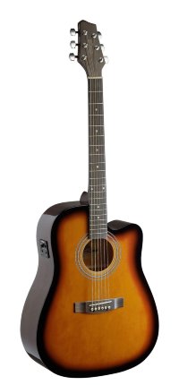STAGG SA40DCFI-BS Электроакустическая гитара