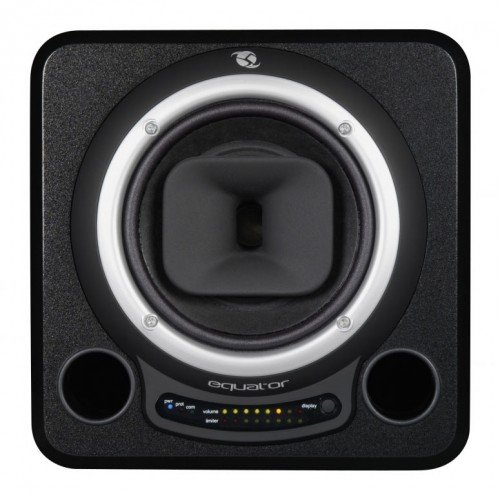 EQUATOR Q12 "Студийный аудио монитор (двухполосный), активный,  система Room Correction (автокалибровка),  34Hz-22kHz, -2dB. LF:500W. HF:200W. 12".