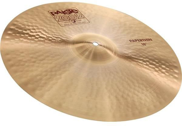 PAISTE 18" Paperthin Crash 2002 Тарелка