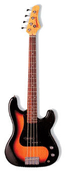 SAMICK LB11/CH Бас-гитара, цвет вишневый