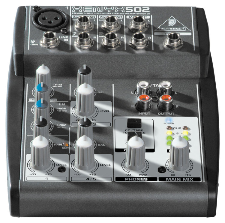 BEHRINGER XENYX 502 Микшерный пульт