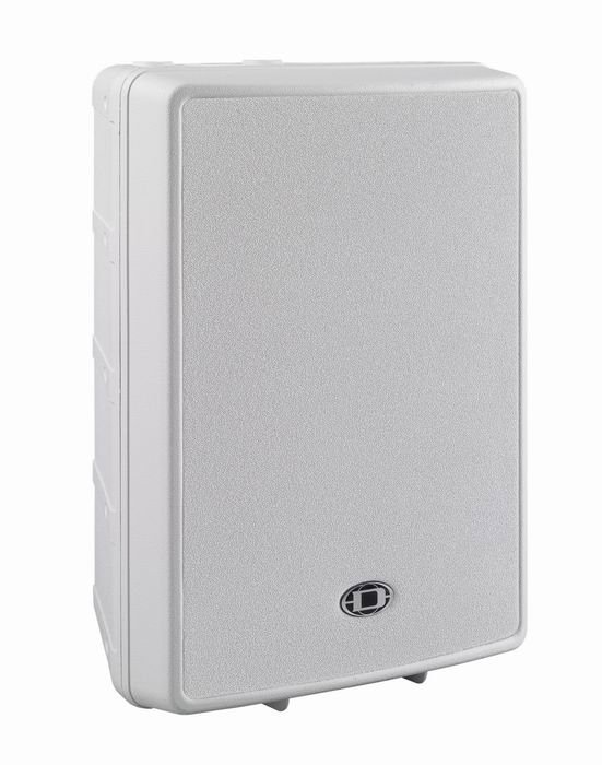 DYNACORD D 12RW, пассивная акустическая система, 1"/12", 300 Вт / 1200 Вт, 8 Ом, 129 дБ (макс), 70 Гц - 18 кГц, 80°x40°, 16 кг, белый weatherproof