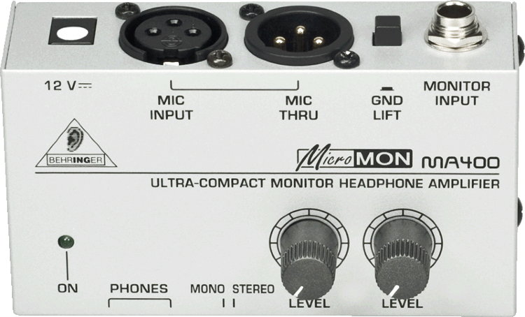 BEHRINGER MICROMON MA400 Устройство мониторинга с выходом на наушники