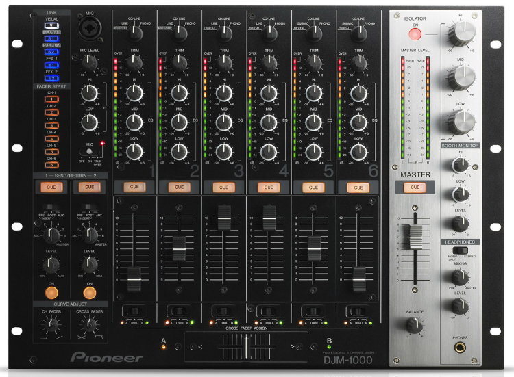 PIONEER DJM-1000 Ди-джейский микшерный пульт