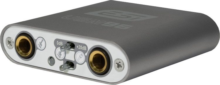 ESI UGM96 Аудиоинтерфейс USB 2х2 (аналог), 2xHi-Z инструментальных входа (либо 1 х Hi-Z и 1 x mic), ASIO, Core Audio. В комплекте Steinberg Cubase LE 4 и Gallo Engineering Virtual Guitar Amp.
