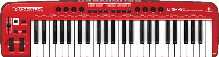 BEHRINGER U-CONTROL UMX490 Миди-клавиатура