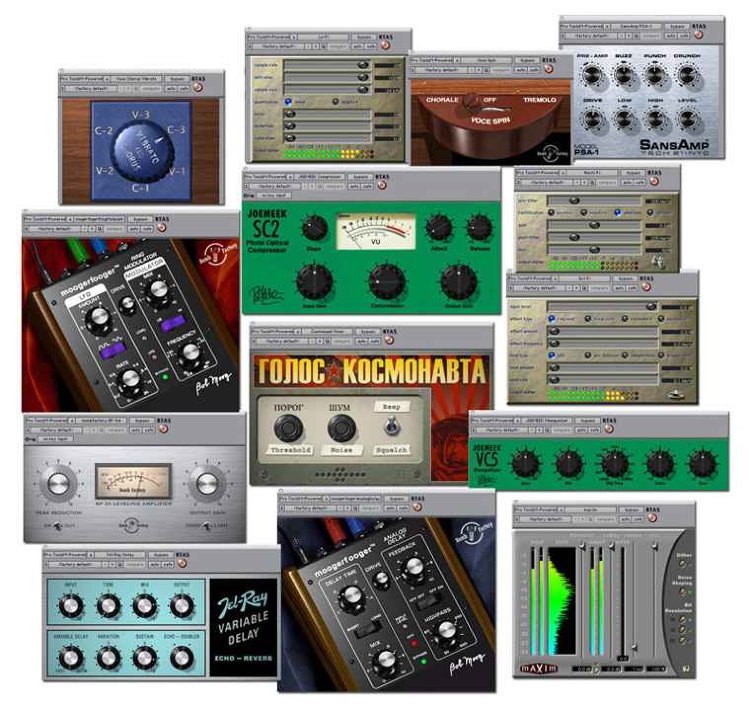 M-AUDIO PRODUCERS FACTORY BUNDLE Плагины для Pro Tools TDM, LE, M-Powered