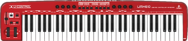 BEHRINGER U-CONTROL UMX610 Миди-клавиатура