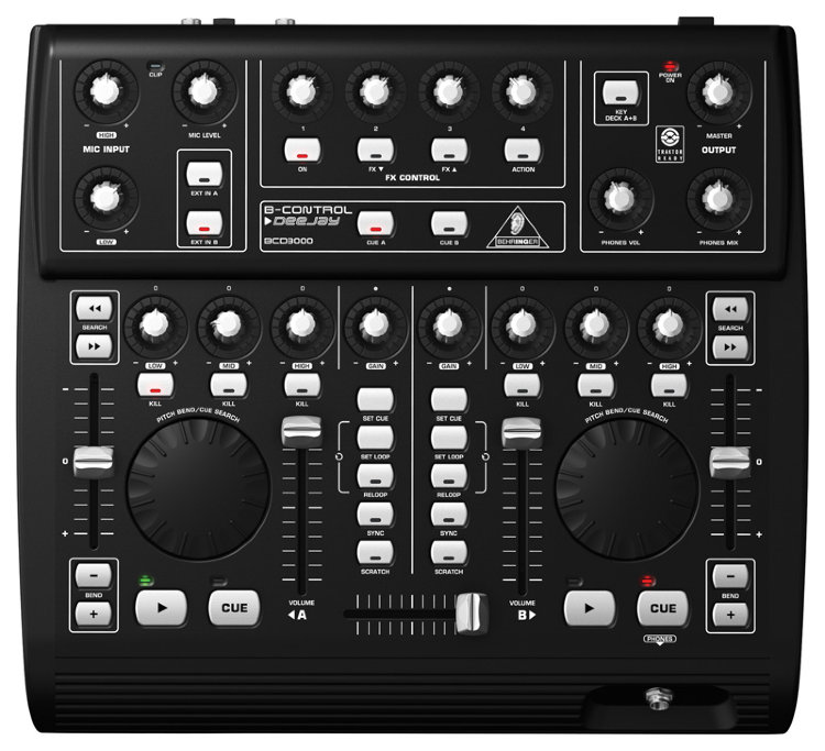 BEHRINGER B-CONTROL DEEJAY BCD3000 DJ-контроллер