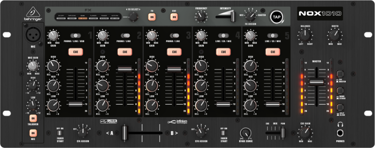 BEHRINGER NOX1010 DJ микшер