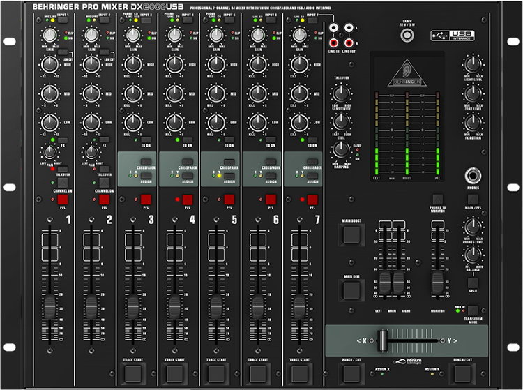 BEHRINGER DX2000USB DJ микшер