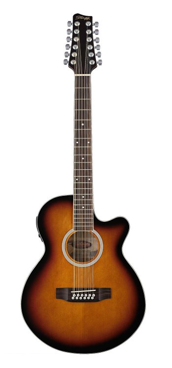 STAGG SW206/CETU/12-VS Электроакустическая гитара