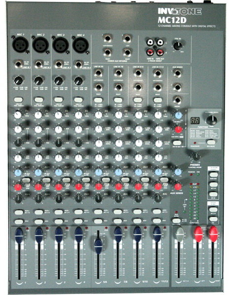 INVOTONE MC12D Микшерный пульт