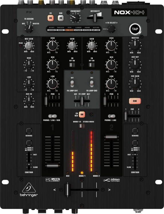 BEHRINGER NOX404 DJ микшер