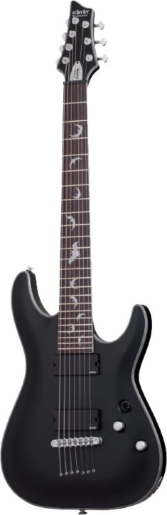 SCHECTER DAMIEN PLATINUM-7 SBK Электрогитара