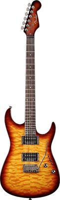 FENDER CUSTOM SHOP SHOWMASTER ELITE QMT CSB Электрогитара
