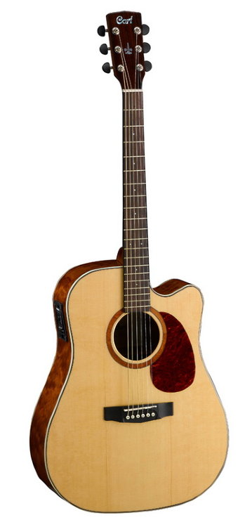 CORT MR710F QB NAT Электроакустическая гитара, Natural (натуральный)